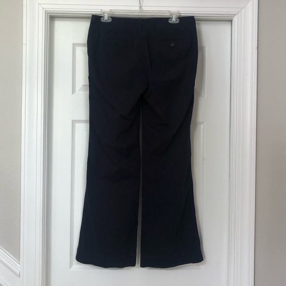J. Crew Navy City Fit Cotton Wide Leg Flare Chino Pants - Picture 12 of 16